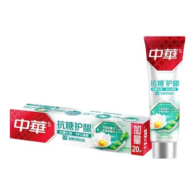 Зубная паста Zhong Hua с защитой от сахара и уходом за зубами