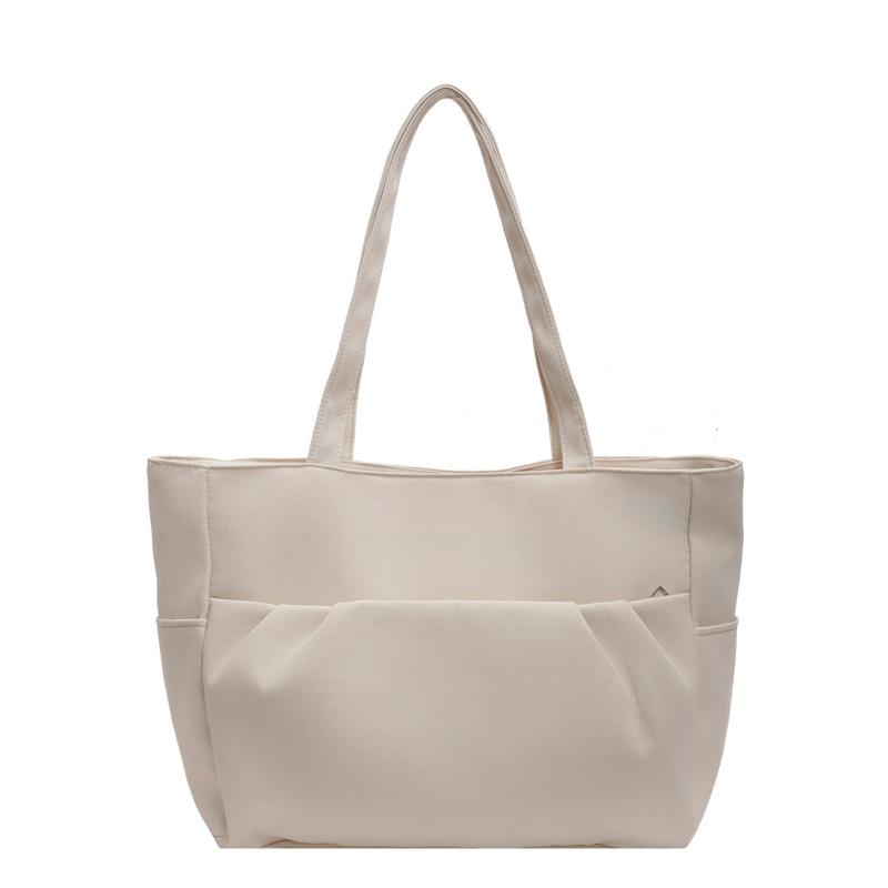 Холщовая сумка женская сумка через плечо большая вместительная сумка для поездок на работу однотонная сумка