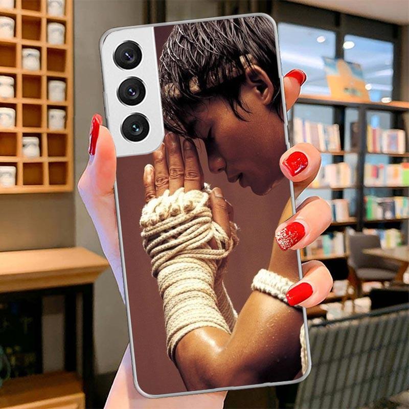Muay Thai Fight Boxing Cover Phone Case For Samsung Galaxy S26 S25 Edge S24 Ultra S23 S22 Plus S21 S20 FE Soft Fundas Shell Gala