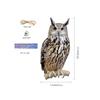 Hanging Owl Bird Repellent Wind Chime - Orchard Scarecrow Outdoor Decoration Ornament