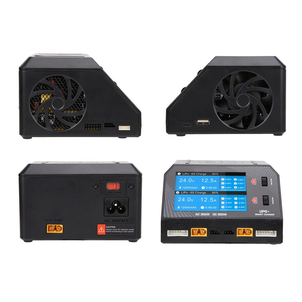 For ULTRAPOWER UP6+ AC 2x150w DC 2x300W Dual Channel Smart Balance Charger 100  Us