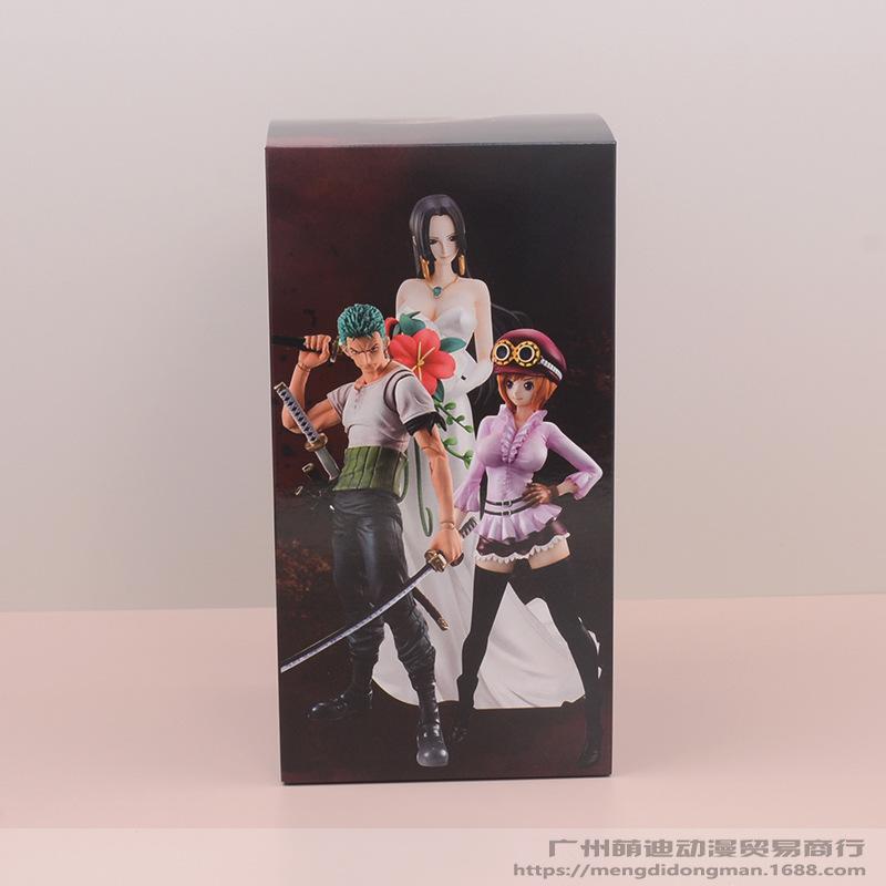 One Piece Boa Hancock Wedding Dress Figure Collectible Model Boxed