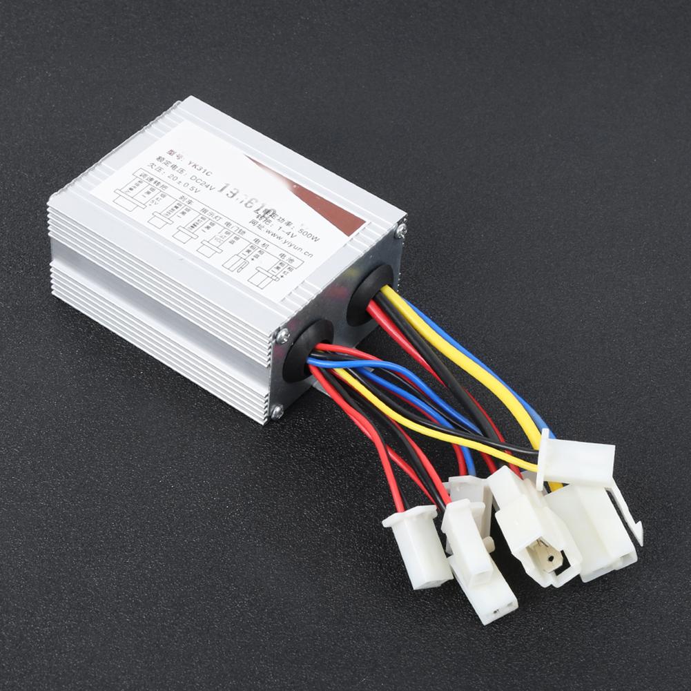 Электровелосипед Литиевая Батарея Накопитель Энергии Универсальная Ручка Газа 24В500Вт Набор Контроллера Щеточного типа