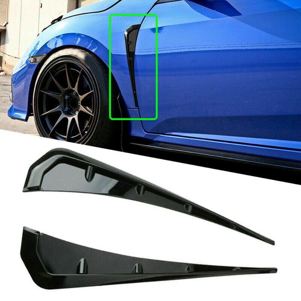 Hole Grille Sticker Car Leaf Plate Car Fender Car Side Air Flow Sticker Breather Cover Stickers