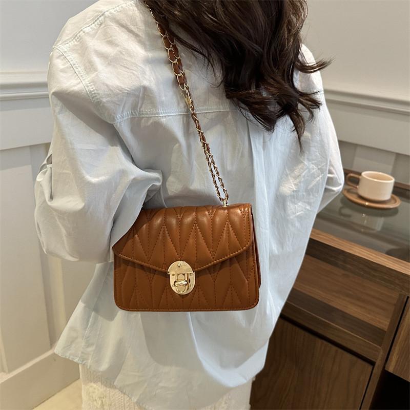 Stylish Trendy Summer 2024 Small Crossbody Bag For Women Pu Leather Chic Street Fashion