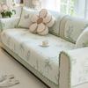 Chenille Anti-slip Floral Sofa Cover Four Seasons Universal Couch Cushion Sofa Towel Modern Home Furniture Protection Slipcover