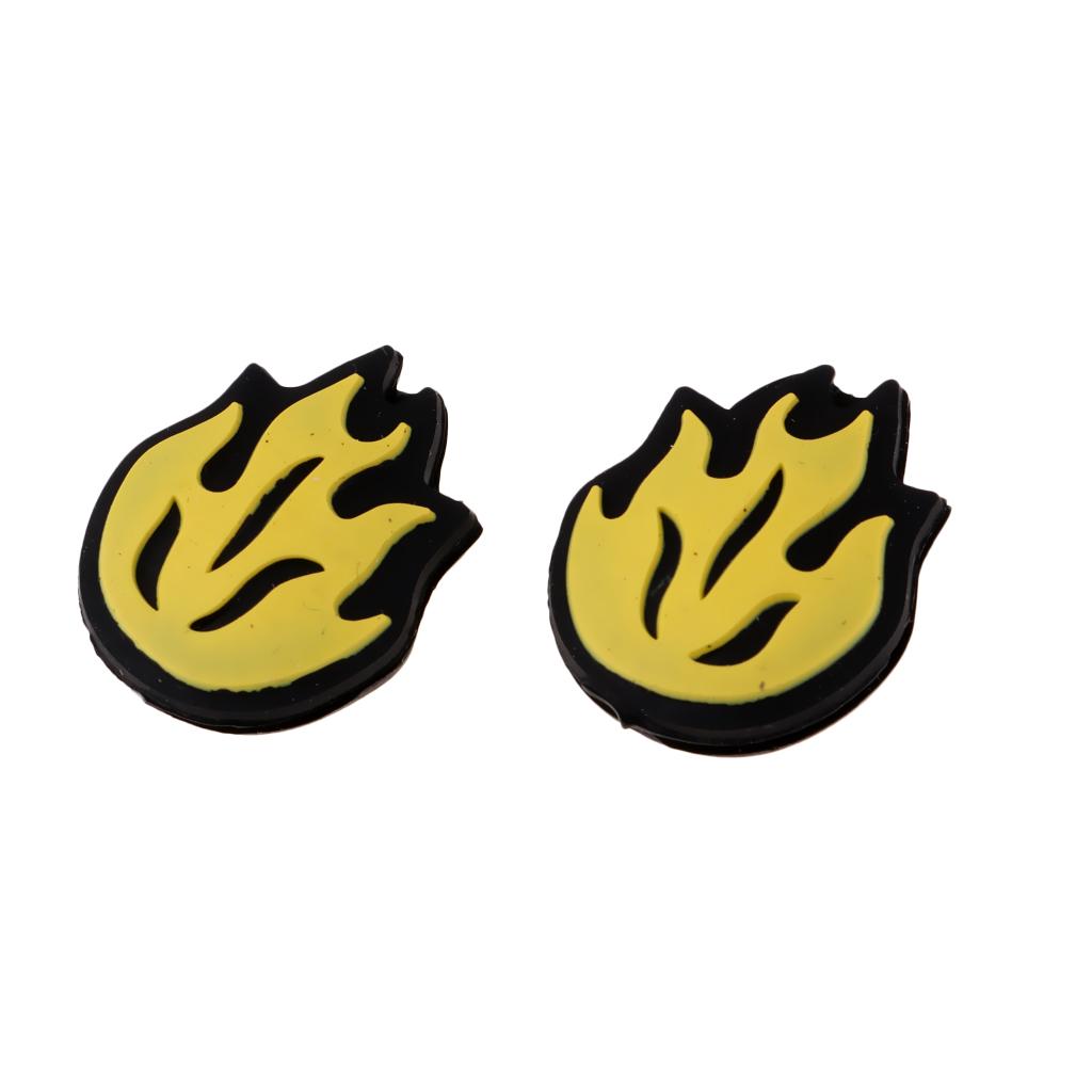 2X Silicone Tennis Shock Absorbers Racquet Vibration Dampener Strings Damper