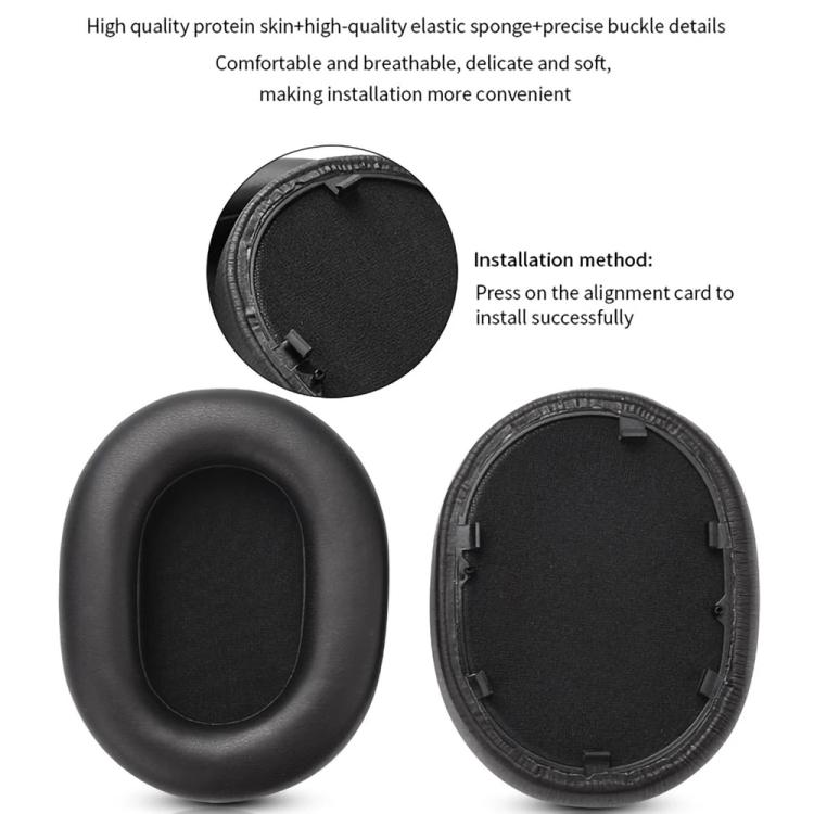 2 шт. Для наушников Sony WH-1000XM5 Чехол из губчатой кожи Амбушюры