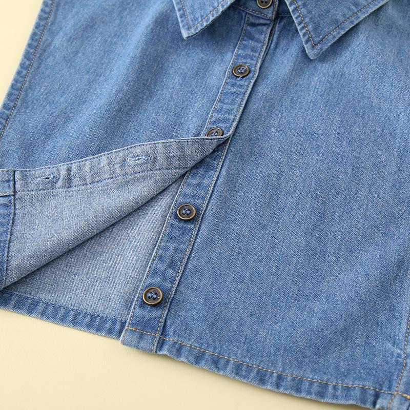 Perfect Match Xxl Fashion Denim Fake Collars For Women And Mens Detachable Collars Nep Kraagie Cravats Flase Collar Accessory
