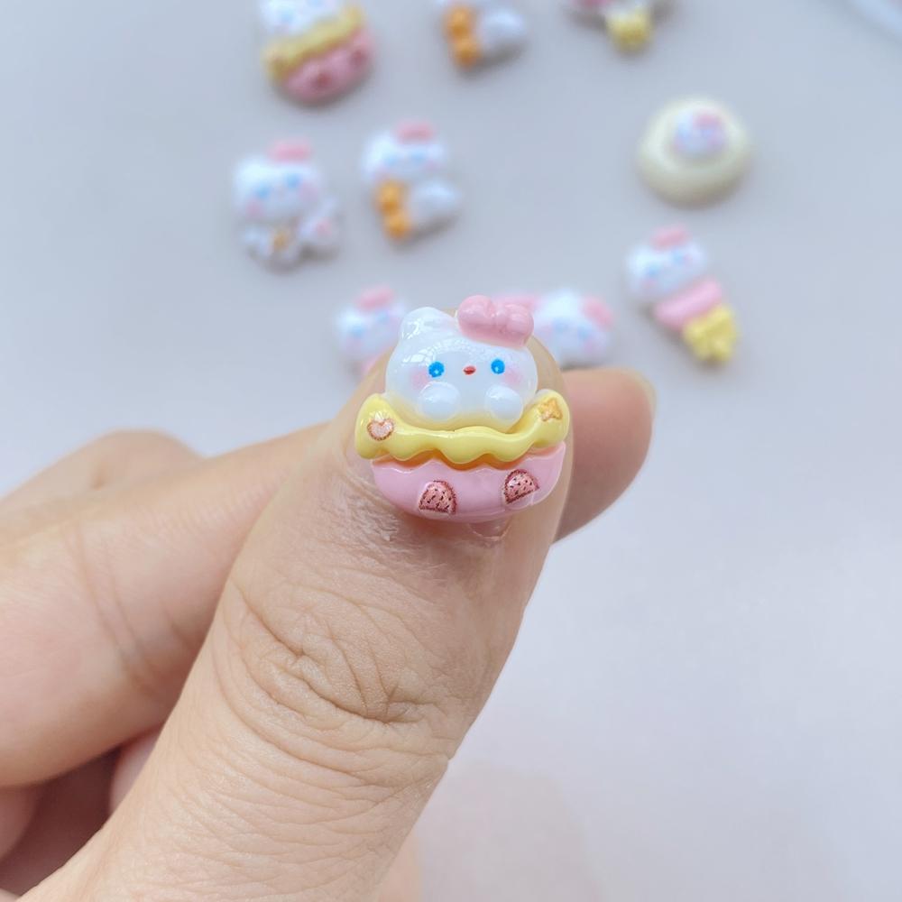 20 шт. Милые Мини-Кошки Плоская Основа Смоляные Кабошоны Скрапбукинг DIY Украшения для Бижутерии Заколок Поделок Декоративные Аксессуары