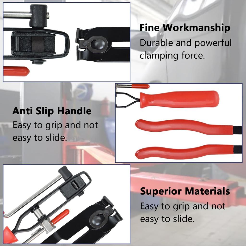 2PCS Boot Clamp Pliers, Axle Boot Clamp Pliers With Joint Boot Clamp Pliers Car