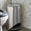 JOSEPH JOSEPH Arc Easy-Push Педальное мусорное ведро из нержавеющей стали 10 л