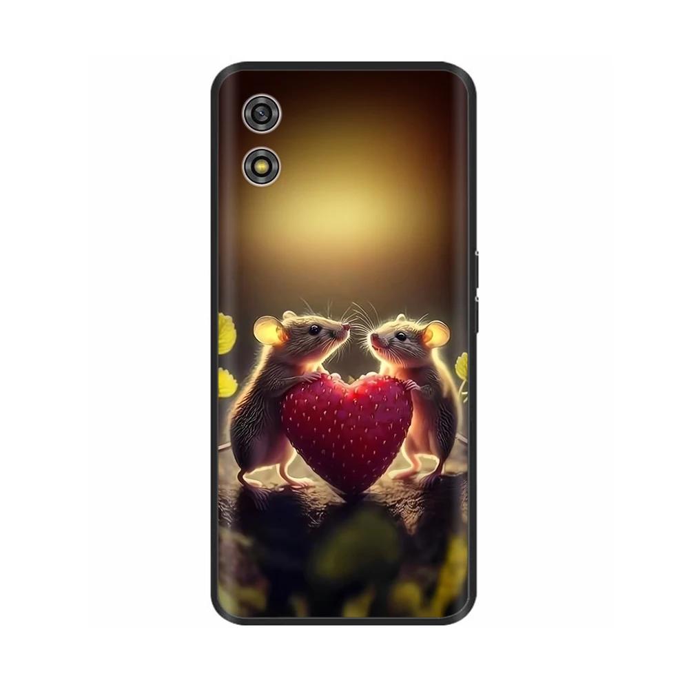 Для Xiaomi Qin 3 Ultra Чехол Роскошный Силиконовый Мягкий Чехол-бампер для QIN 3 Qin3Ultra QIN3 Ultra Coque Милый Защитный Чехол Capa