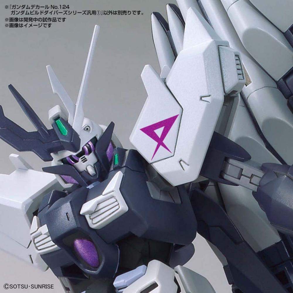 Декаль Gundam 1 144 Декаль Gundam No.124 Gundam Build Divers Series 1