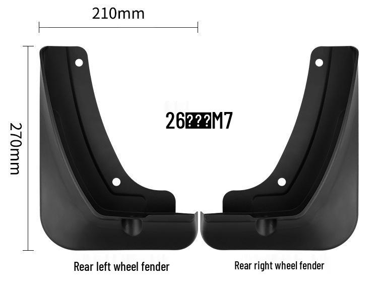 HarmonyOS Aito M7 2026 Mudguard Accessories