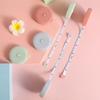 Mini Retractable Measuring Tape 1M 3FT Portable Anti Drop with Keychain for Office Home General Use