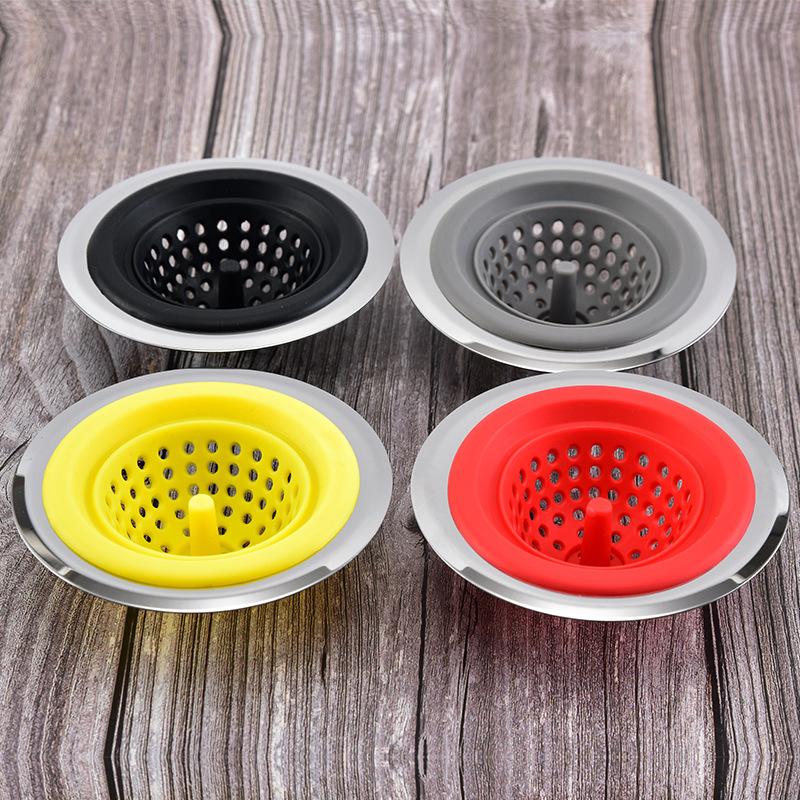 Kitchen Bathroom Sink Strainer Filter Drain Hair Catcher Bath Stopper Plug Filter Shower Cover Kitchen Sink Bottom Grid