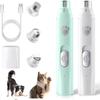 Painless Pet Nail Grinder 2 Speed Pet Paws Grooming Tool Pet Electric Nail Clipper Home