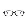 Black Square Anti-Blue Light Glasses Women Small Optical Frame Eye Protection Eyeglasses Reading Glasses Office Computer Goggles