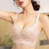 Сексуальный бюстгальтер с кружевной спинкой, коллекция бюстгальтеров без маркировки, женский бюстгальтер, собранный на поддержке без стального кольца, регулируемое нижнее белье