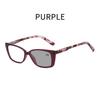 Fashion New Anti-blue Light Photochromic Farsightedness Glasses Square Frame Outdoor Color-changing Presbyopia Glasses +3.5+4.0