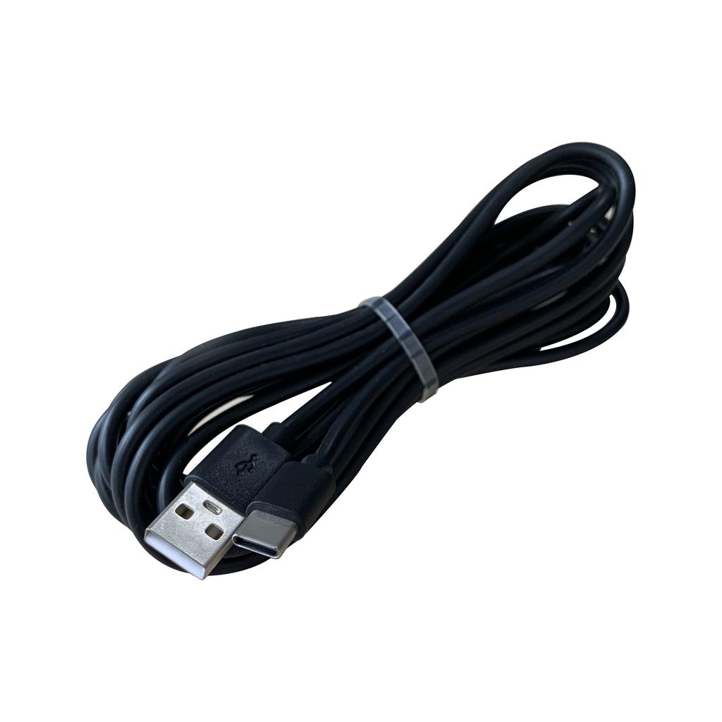 Rapid 1m 2m PVC USB-C USB Type Cable Fast Charger Data Cable 2A Black White Pure Copper for Computer Printer