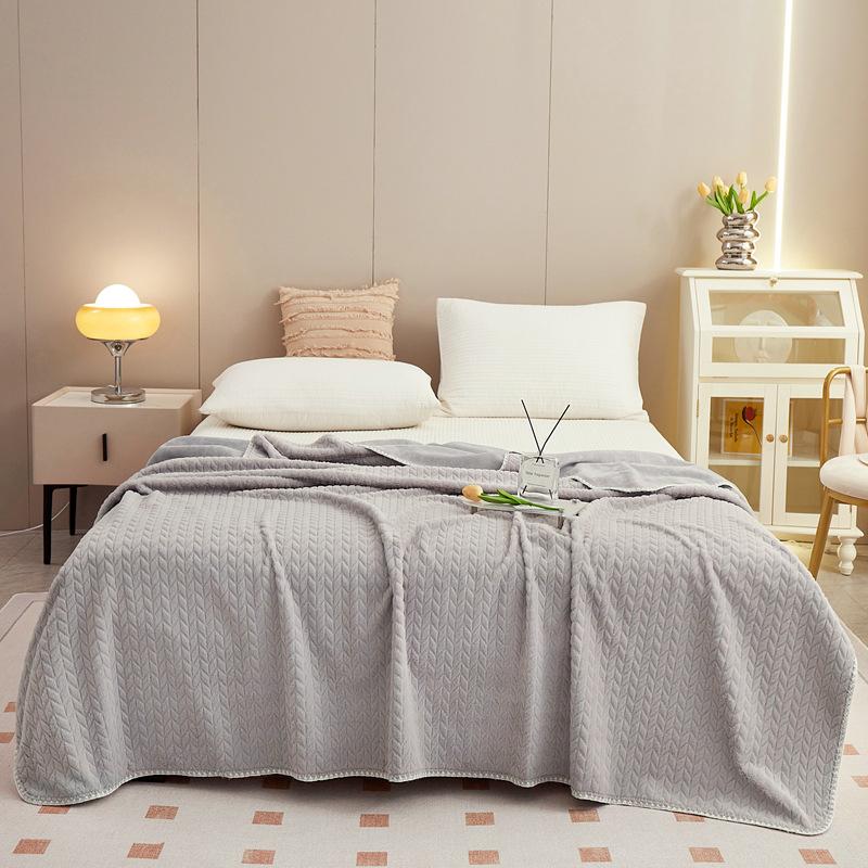 Пшеничный кролик плюшевый плед весенне-осенний двойной машинная стирка покрывало детское общежитие односпальный плед