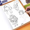 Novice Zero Basic Manga Sketching Tutorial Anime Sketch Anime Hand Drawn Book  Artist