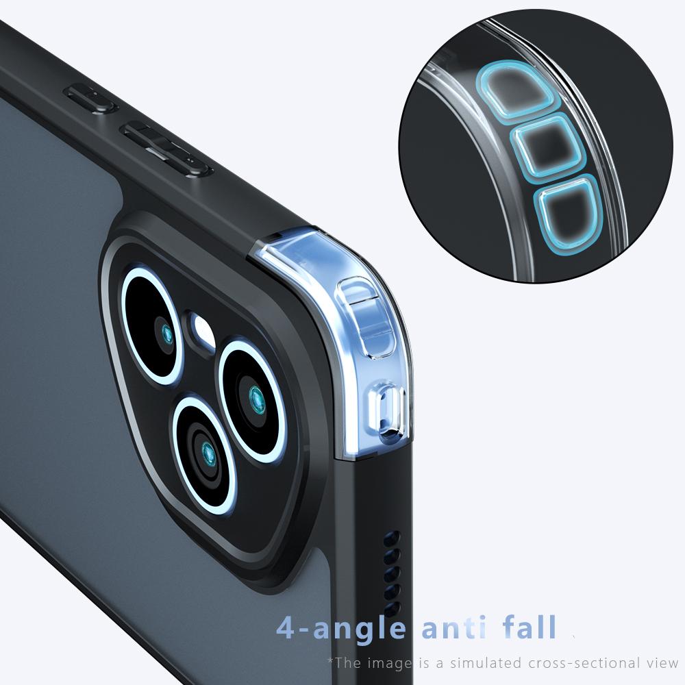 For Honor 400 Pro Global Case Honor 400 Pro Global Cover Luxury Matte PC + TPU Shockproof Protective Phone Cover Honor 400 Pro