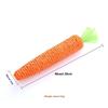Игрушка для кошки, Игрушка для кусания, Милая веревка из бумаги, Морковь, Интерактивная игрушка для кошки, Издающая звуки