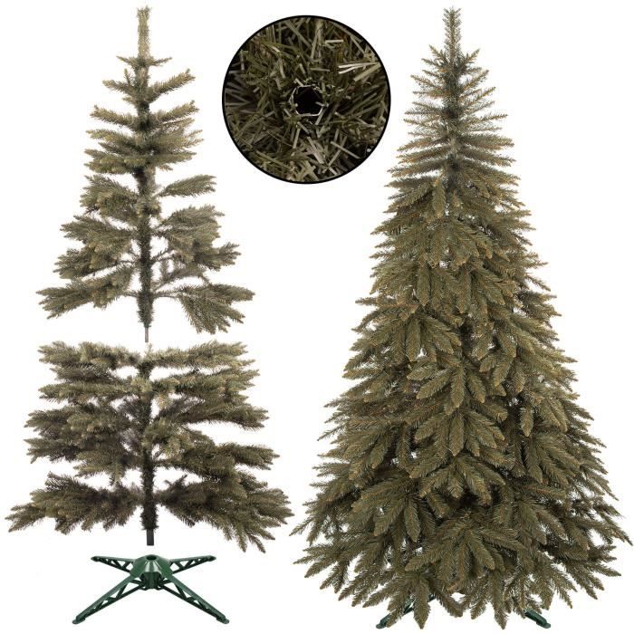 Sapin de Noël Artificiel - SPRINGOS - 220 cm - PVC - Intérieur - Classique