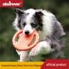 Bite-Resistant Elastic Frisbee Tug Toy for Medium and Small Dogs - Interactive Training for Golden Retrievers and Border Collies.