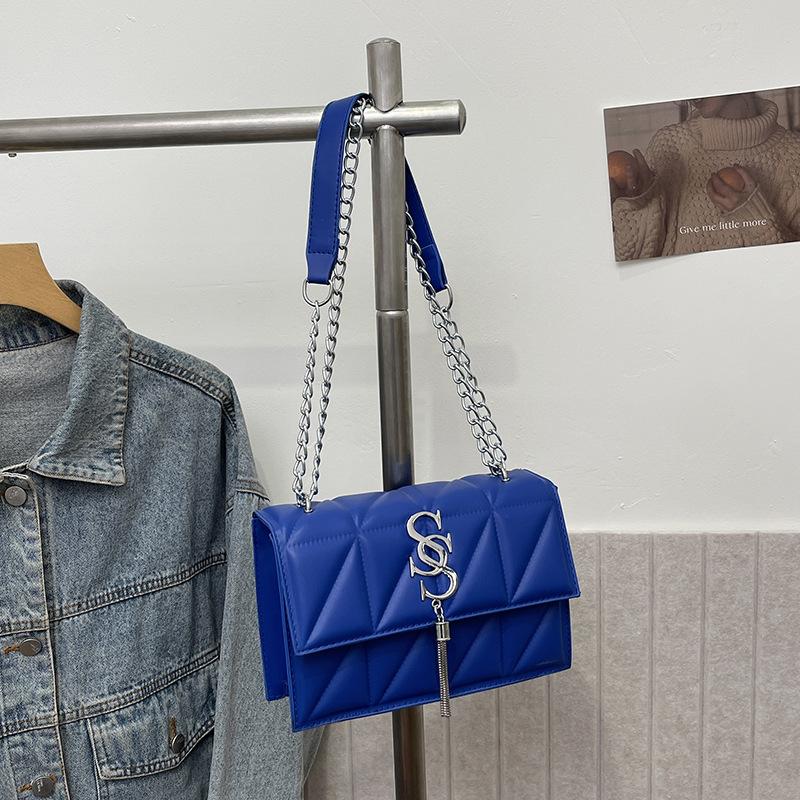 Trendy shoulder bag retro casual chain messenger bag autumn new fashion women's simple casual bag