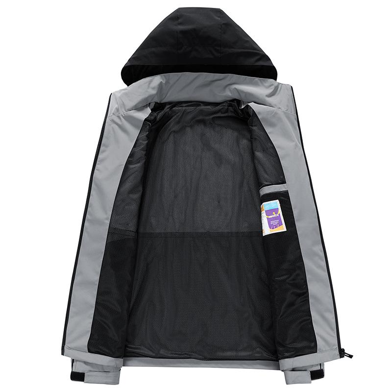 Весенне-осенняя тонкая куртка с капюшоном, мужская повседневная бейсбольная одежда, пальто