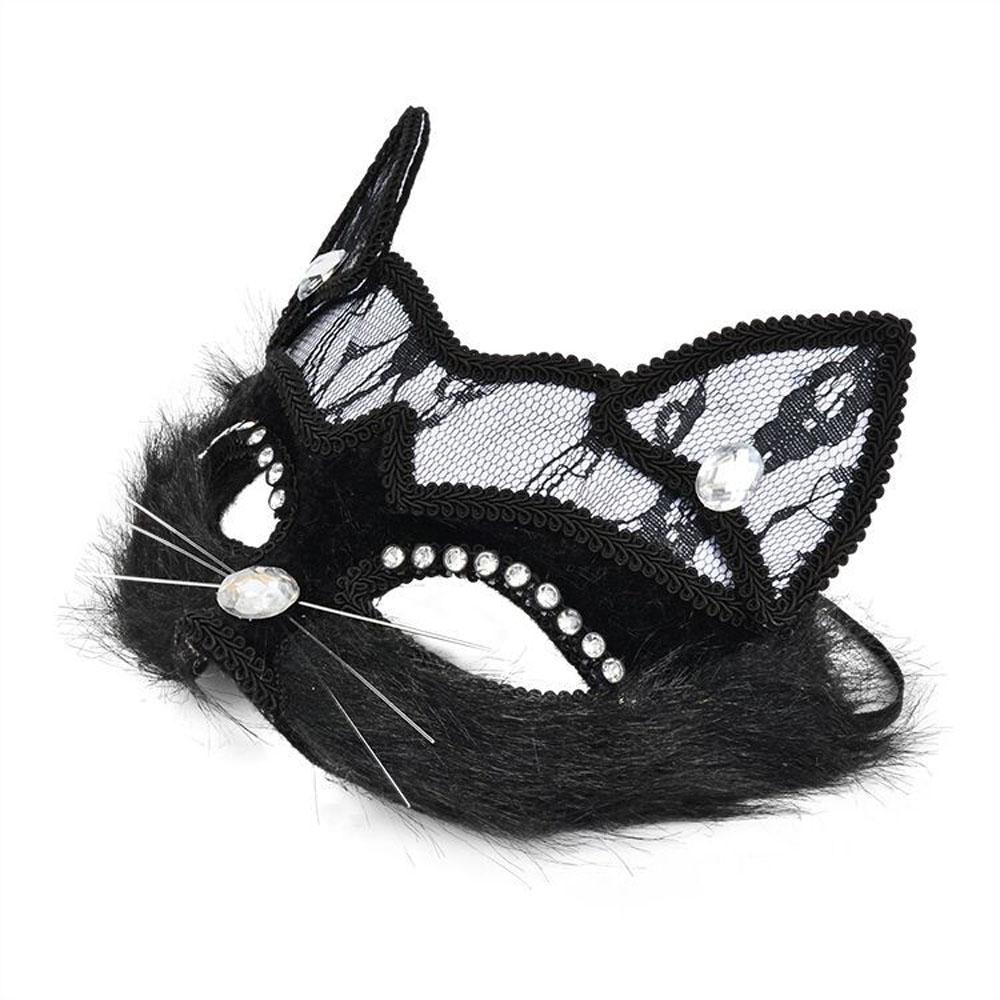 Cat Eye Halloween Sexy Christmas Cat Mask Venetian Masquerade Party Mask Fancy Dress Accessories