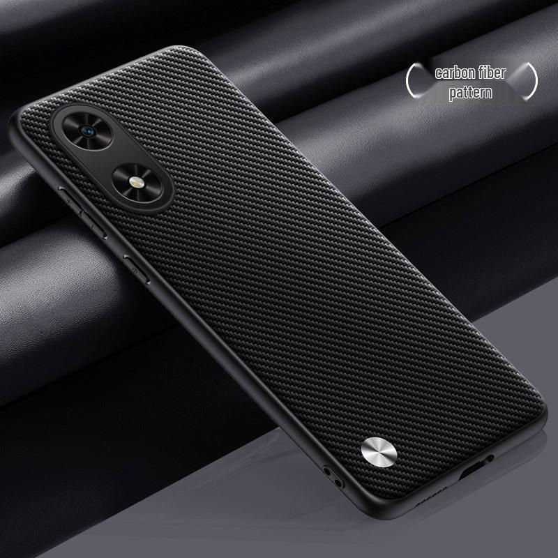 Кожаный защитный чехол-накладка из кевла для мобильного телефона Honor Play 50m & 40plus, закрывающий всю камеру.
