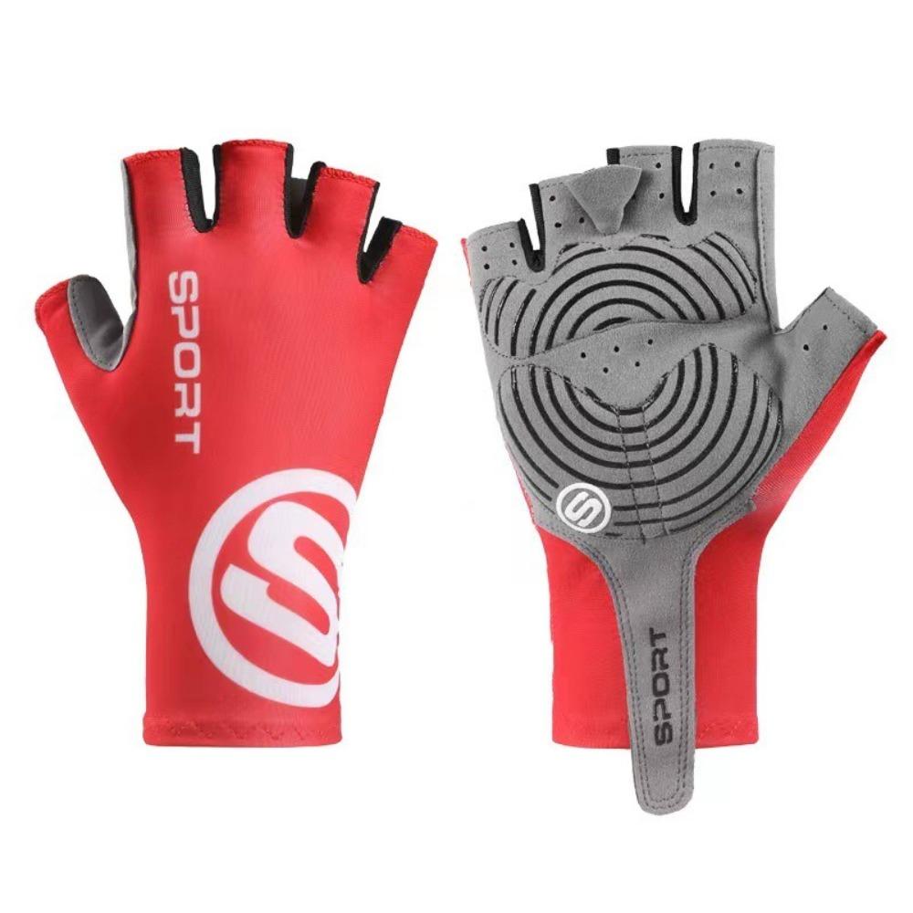 Windproof Half Finger Gloves Touch Screen Cycling Gloves Women Men Bicycle Gloves  MTB Road Bike