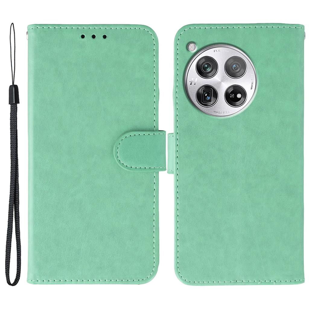 Для OnePlus 12 5G Чехлы из ПУ кожи Флип-кошелек Чехол для телефона с ремешком