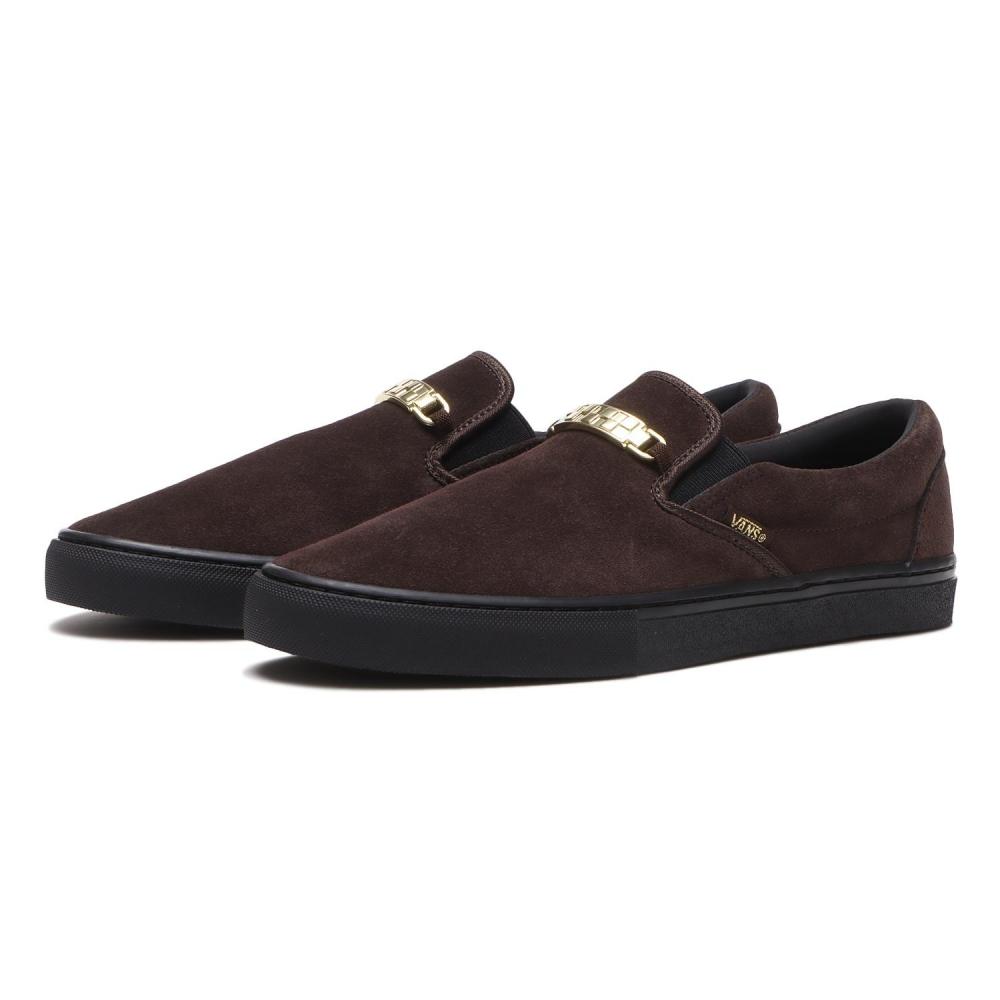 Vans Slip On Brown  Black V98cf Chn Brown  Black