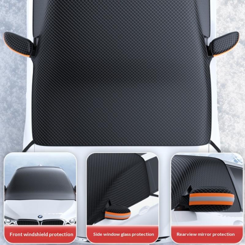 Windshield Cover Car Snow Cover Car Windshield Cover Snow Protector Ice Blocked Front Window Protector Exterior Auto Accessories