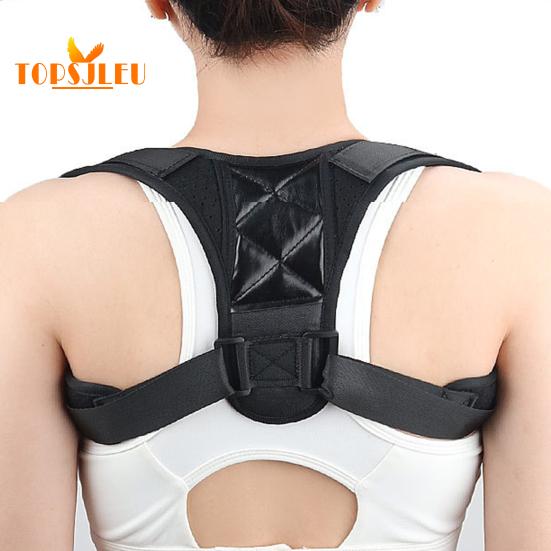 Лента-застежка для корректора осанки спины - регулируемая, пояс для коррекции горбатости, удобный пояс для поддержки спины для женщин и мужчин