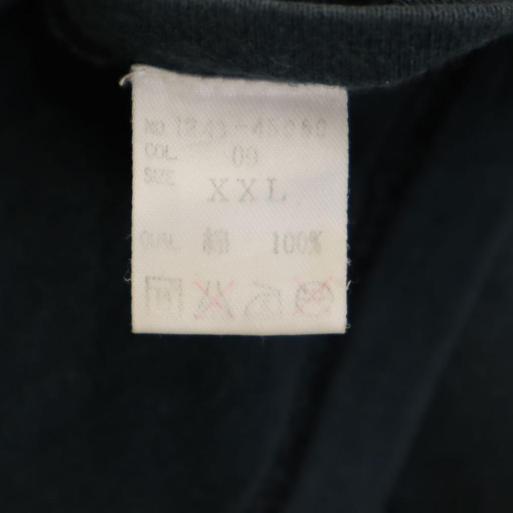 KANGOL Сделано в Японии Футболка с коротким рукавом XXL угольный Biggs Мужская Б/У