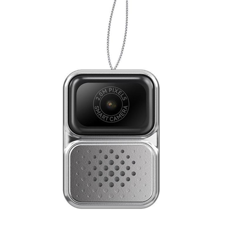 Thumb Necklace Camera 32GB Memory Card Compactly Wearable Keychain Camera For Photos Videos And Trendy Outfits Decors