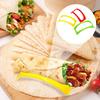 Yousheng 3/6/12 шт. Держатель для тако, пищевой, не содержит БФА, можно мыть в посудомоечной машине, индивидуальная подача, куриный ролл, мягкая/твердая оболочка, подставка для тако, пластиковая подставка