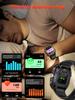 2026 Для Xiaomi Уличный военный светодиодный фонарь Мужские умные часы Bluetooth-звонок IP68 Водонепроницаемые Пульсометр Спорт Мужские умные часы