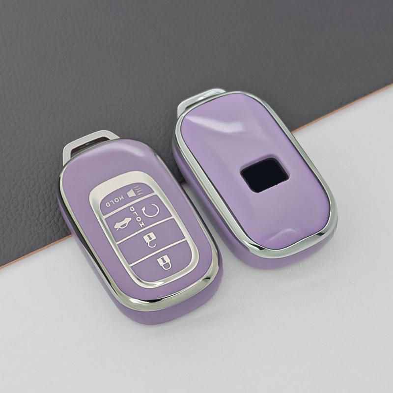 4 5 кнопок, новый чехол для ключей из ТПУ для Honda Civic 2022 2023, защитный держатель, брелок, аксессуары без ключа