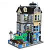 Архитектурная серия The Garden Coffee House Модель Строительные блоки Классический MOC Дом Развивающие игрушки для детей