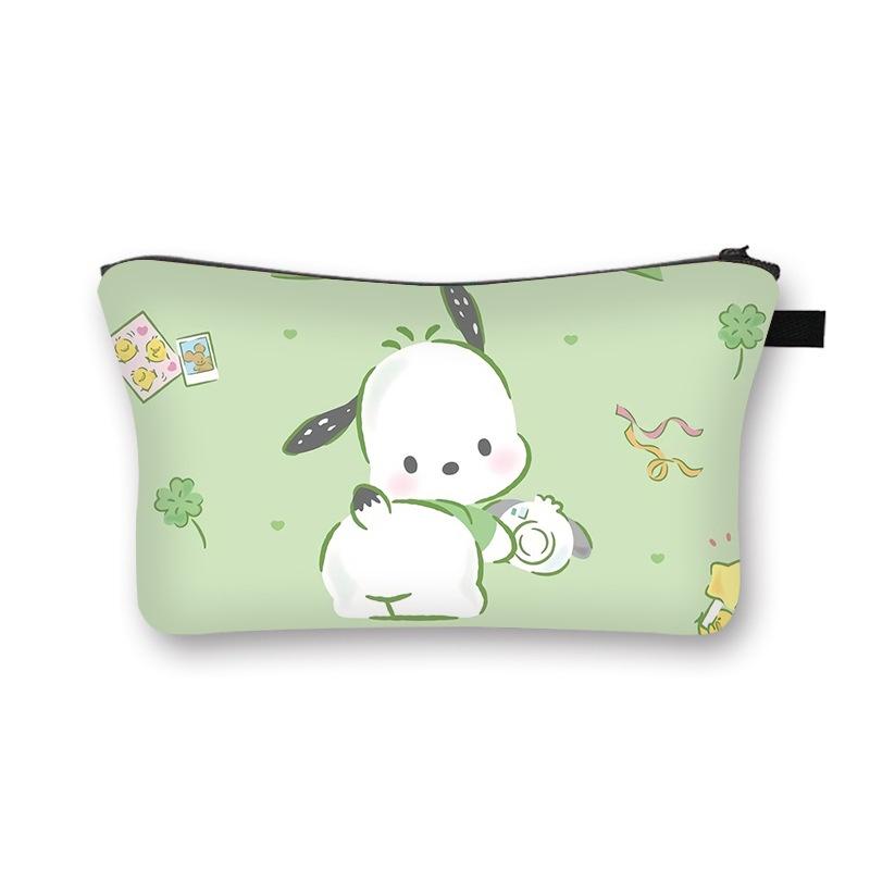 Лето 2023 Новый Стиль Sanrio Милый Сладкая Девочка Косметичка Мультяшная Студенческая Сумка для Хранения Оптом
