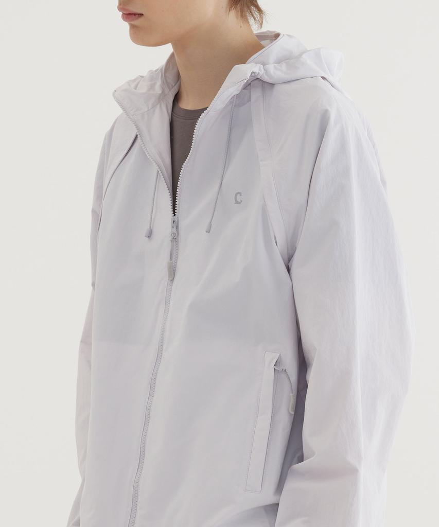 Covernat Pertex Detachable Windbreaker Jacket Light Gray