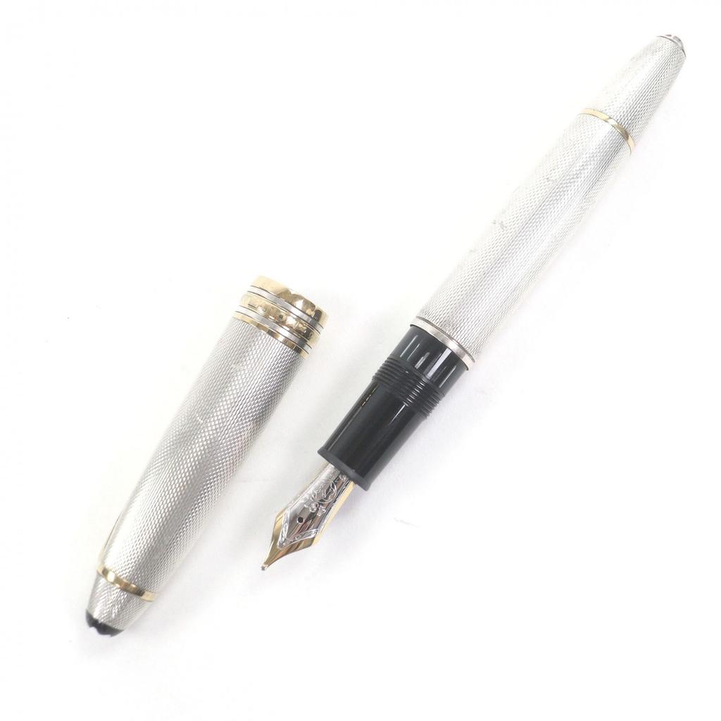 Very Good MONTBLANC fountain pen Solitaire 146 Silver SV925 mens Used